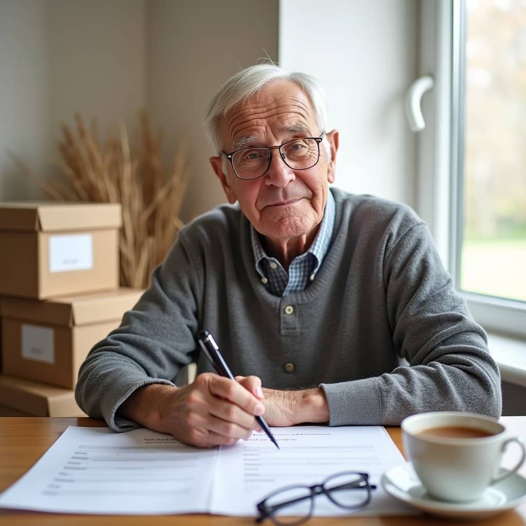 start downsizing manage emotions