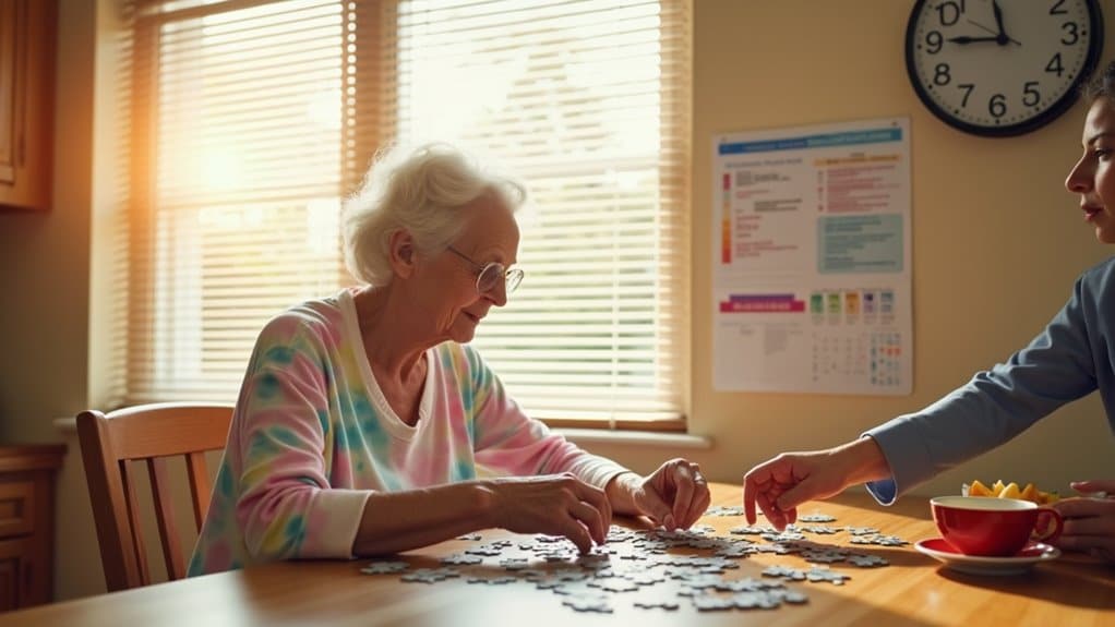 consistent daily activity schedule