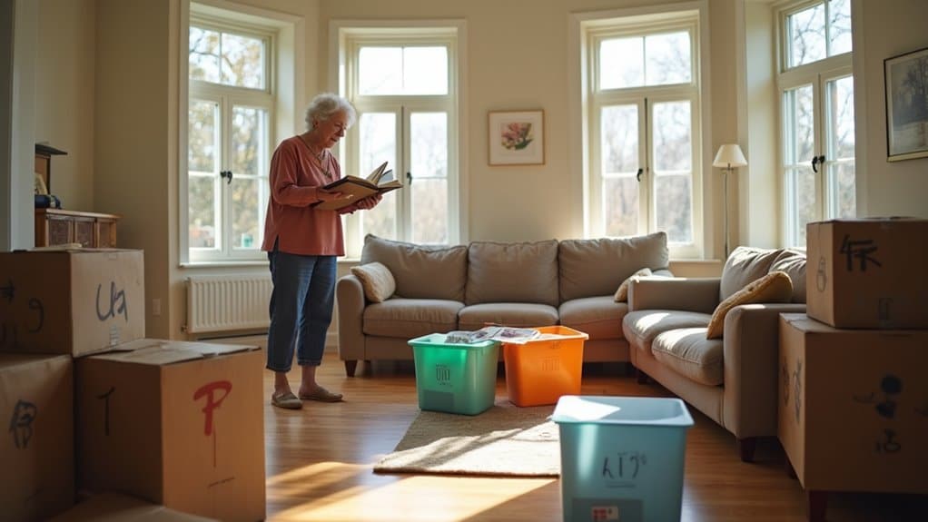 room by room downsizing strategy