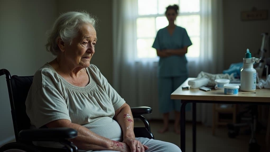 caregiver abuse signs physical behavioral financial