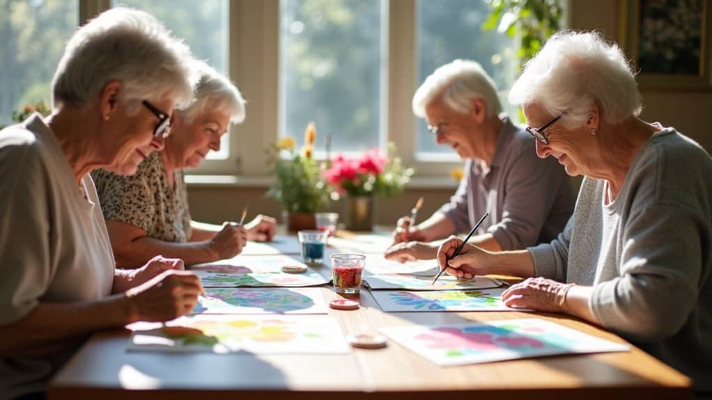 fostering social connections through shared art