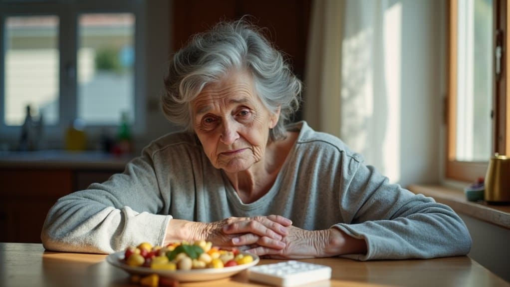 physical signs of depression